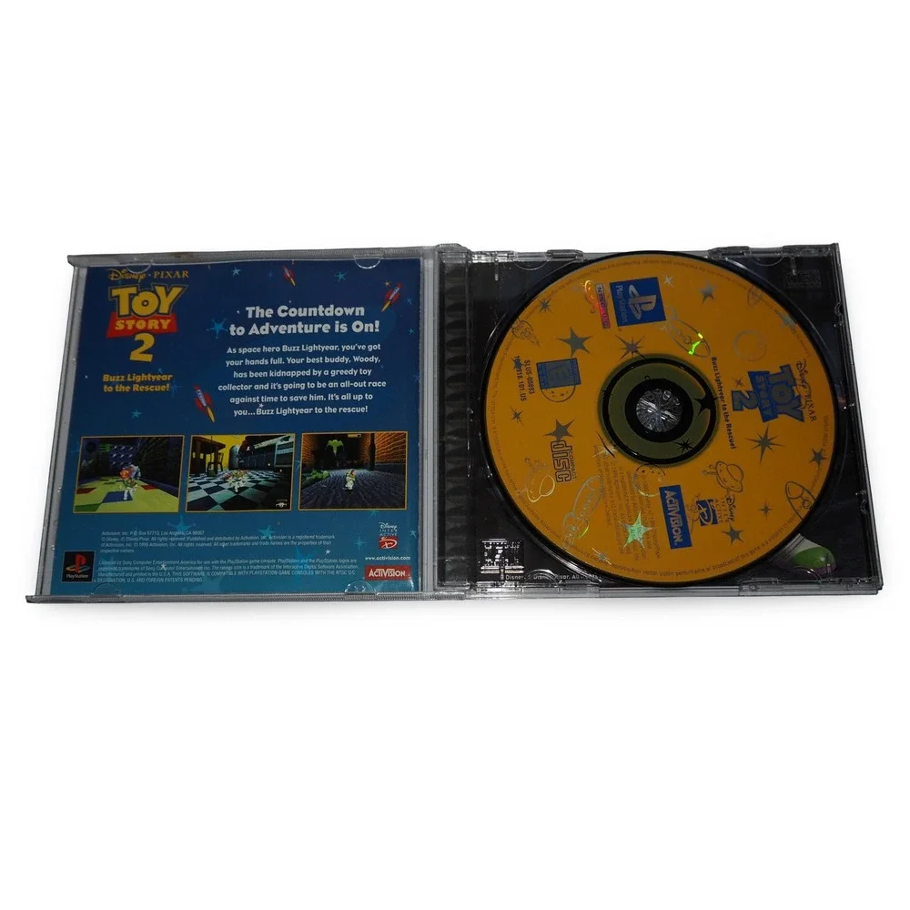Toy Story 2 Buzz Lightyear to the Rescue PlayStation 1 PS1 1999 CIB SLUS-00893